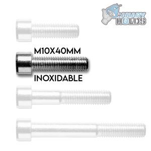 TORNILLO M10X40 MM INOXIDABLE - TORNILLERIA DE ESCALADA
