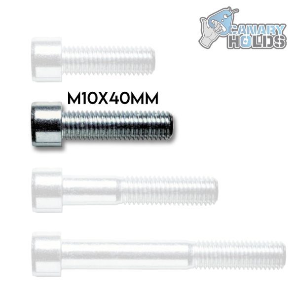 TORNILLO M10x40 MM CINCADO - TORNILLERIA DE ESCALADA